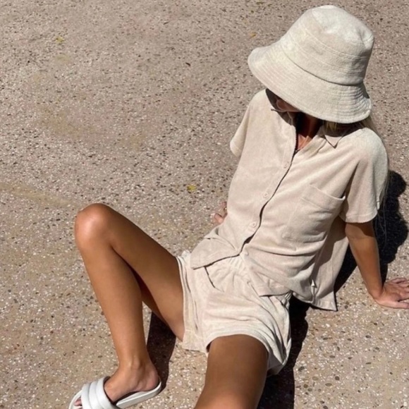 Araminta James Terry Cloth Shirt - Picture 1 of 5